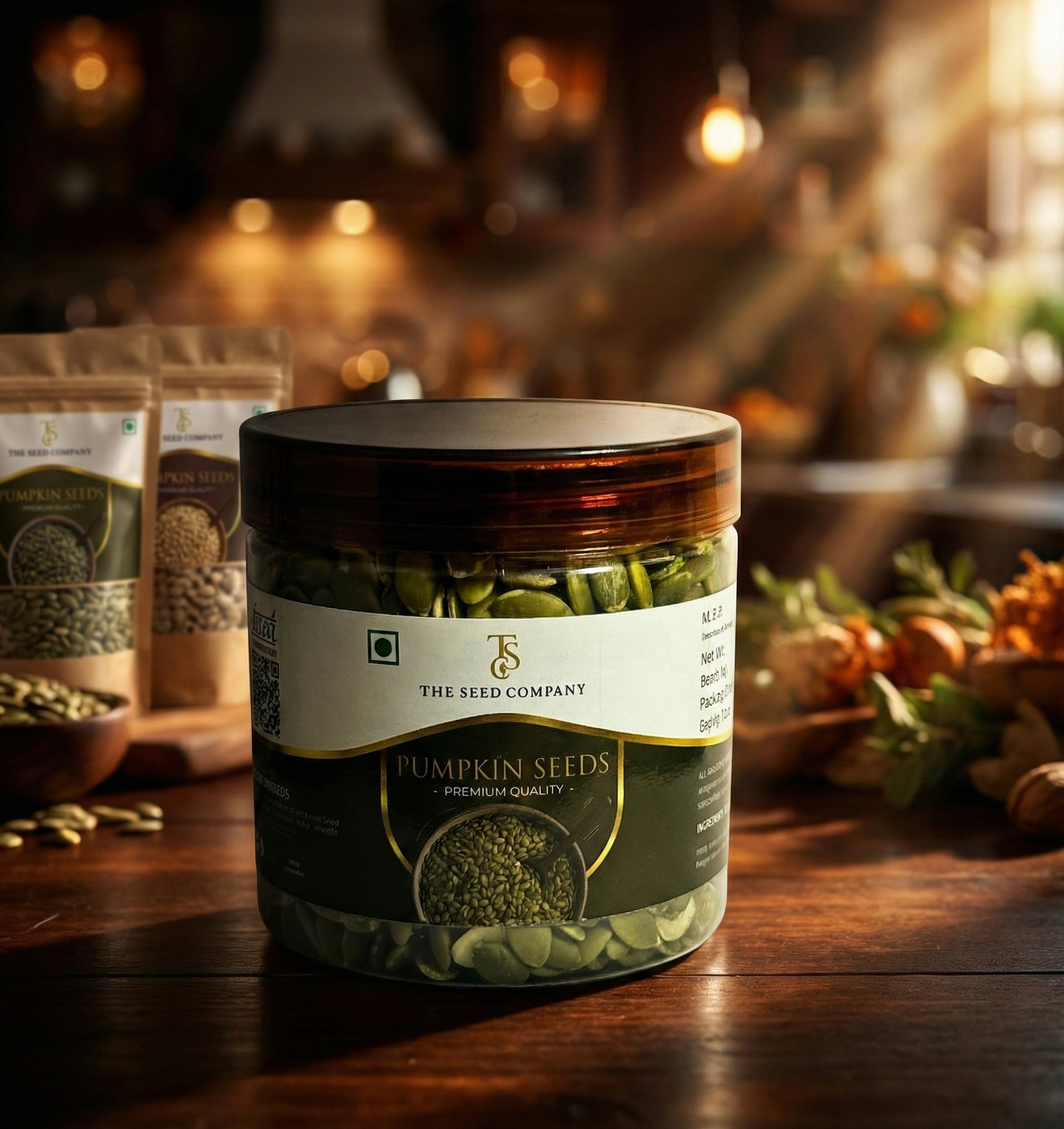 Premium Pumpkin Seeds - 200 g - Image 3